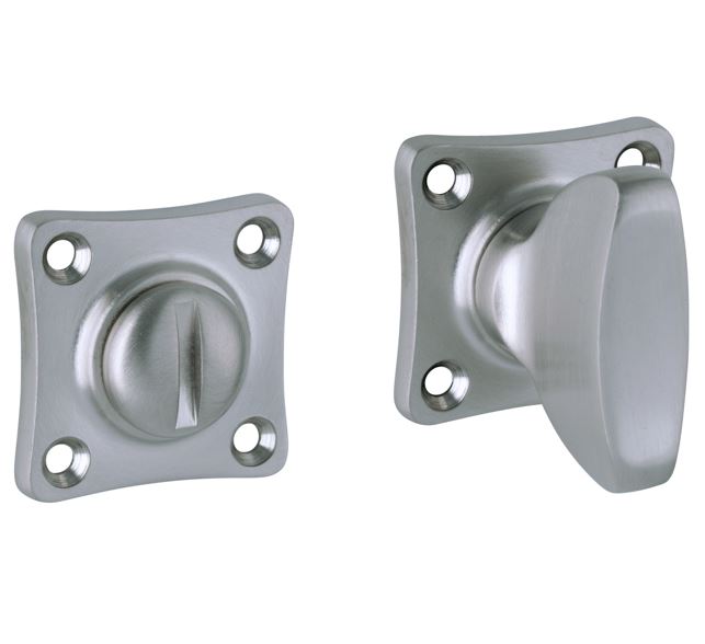 WC-Sluiting 5-8 mm Vierkant mat chroom