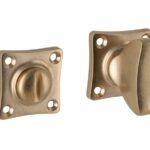 WC-Sluiting 5-8 mm Vierkant messing antiek