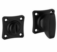WC-Sluiting 5-8 mm Vierkant mat zwart