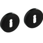 Intersteel sleutelplaatjes verdekt met rillen zwart