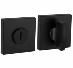 WC-Sluiting 5-8 mm Piatto verdekt mat zwart