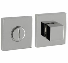 WC-Sluiting 5-8 mm Bauhaus verdekt glans nikkel