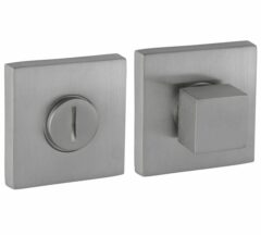 WC-Sluiting 5-8 mm Bauhaus verdekt mat nikkel ongelakt