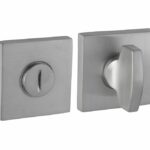 WC-Sluiting 5-8 mm Piatto verdekt mat nikkel ongelakt