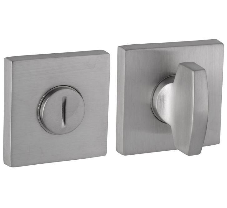 WC-Sluiting 5-8 mm Piatto verdekt mat nikkel ongelakt