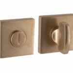 WC-Sluiting 5-8 mm Piatto verdekt messing antiek