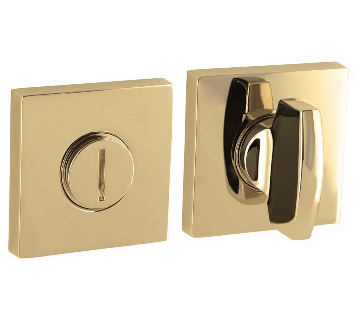 WC-Sluiting 5-8 mm Piatto verdekt messing ongelakt