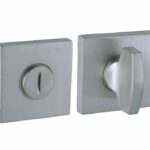 WC-Sluiting 5-8 mm Piatto verdekt mat chroom