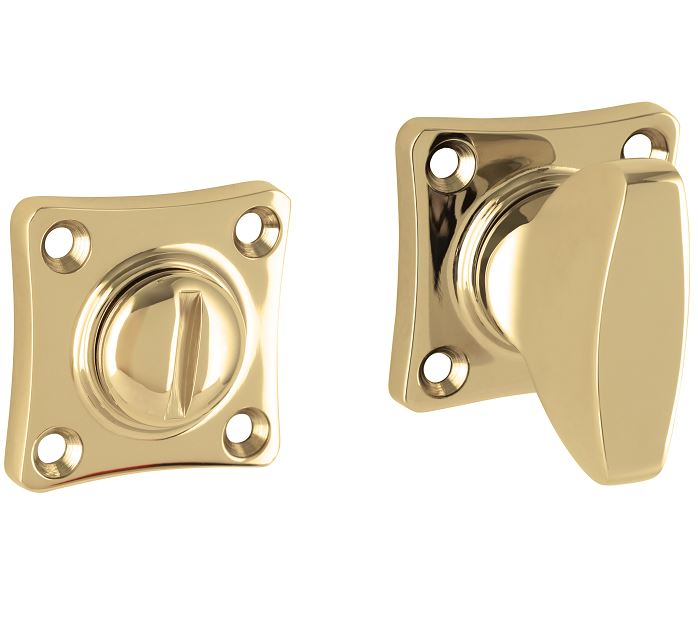 WC-Sluiting 5-8 mm Vierkant messing ongelakt