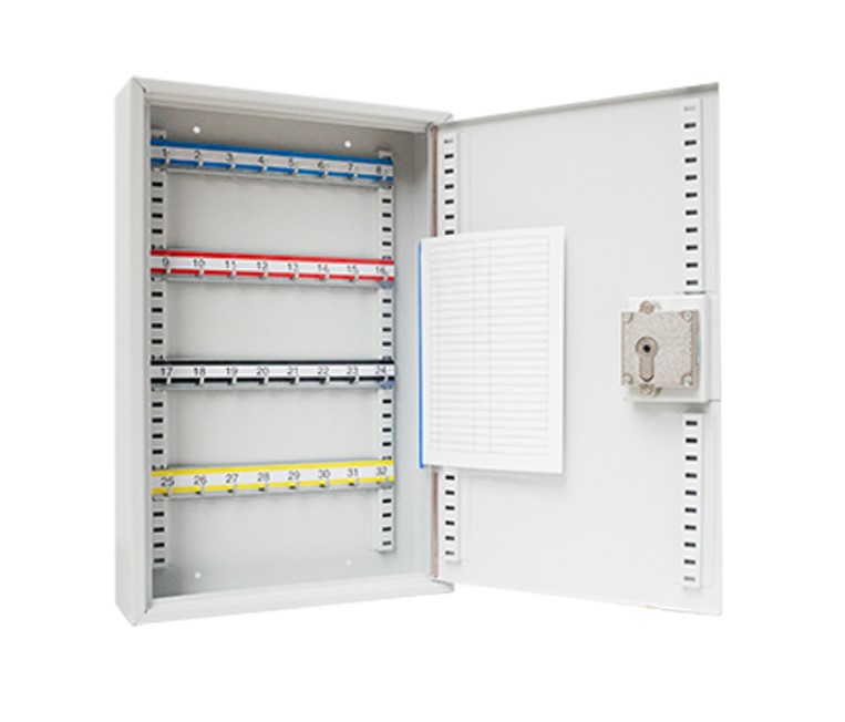 Mauer sleutelkast voor halve cilinder met 32 haken