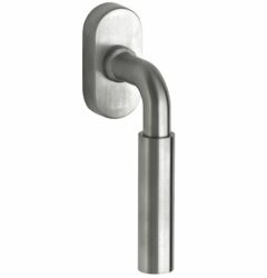 Draaikiepgarnituur Frankfurt/Elegant mat nikkel ongelakt