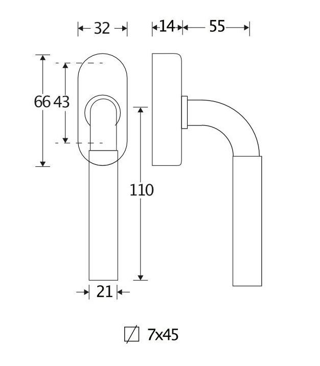 Draaikiepgarnituur Frankfurt/Elegant messing antiek