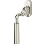 SKG2 Draaikiepgarnituur afsluitbaar Frankfurt/Smal Links glans nikkel