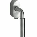 SKG2 Draaikiepgarnituur afsluitbaar Frankfurt/Elegant mat nikkel ongelakt