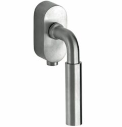 SKG2 Draaikiepgarnituur afsluitbaar Frankfurt/Elegant mat nikkel ongelakt