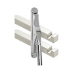 Pomp-espagnolet Frankfurt Glans Nikkel Inclusief 2 Stangen