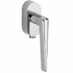 SKG2 Draaikiepgarnituur afsluitbaar Wig/Elegant glans chroom