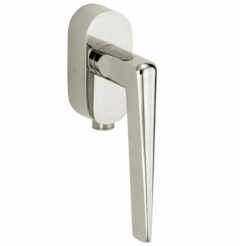 SKG2 Draaikiepgarnituur afsluitbaar Wig/Elegant glans nikkel