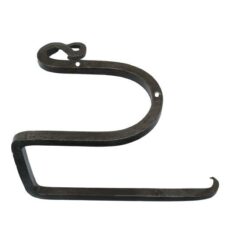 Toiletrolhouder 160 mm ijzer blank