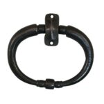 Deurklopper ijzer blank gelakt