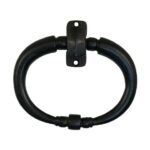 Deurklopper ijzer zwart