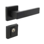 Intersteel SKG3 Veiligheid Achterdeur Set Amsterdam Vierkant Zwart