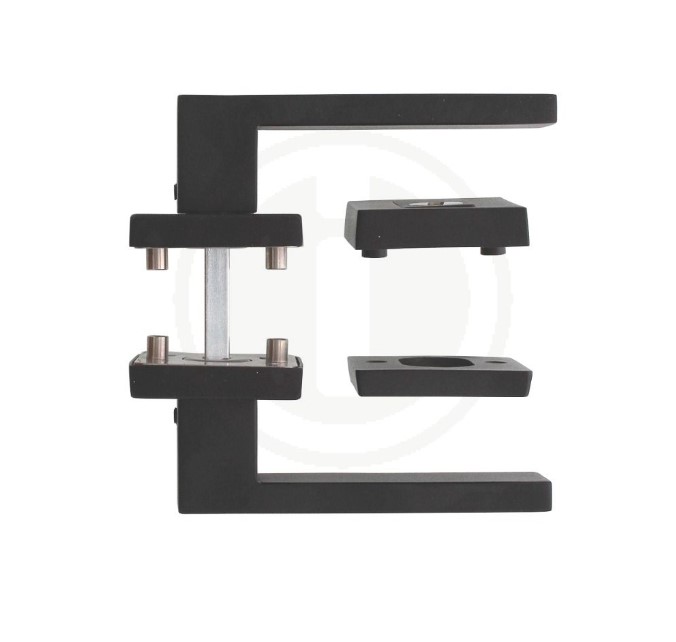 Intersteel SKG3 Veiligheid Achterdeur Set Amsterdam Vierkant Zwart