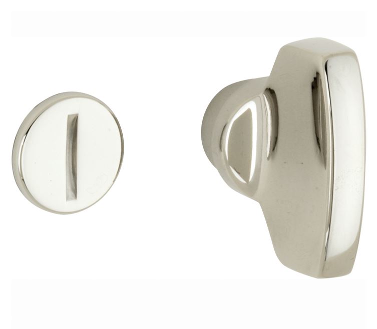 WC olive 5-8 mm Piatto glans nikkel