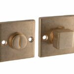 WC-Sluiting 5-8 mm Bauhaus messing antiek