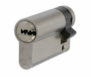 Enkele veiligheidscilinder S2 SKG** 45/10 Met Keersleutel