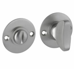 WC-Sluiting 5-8 mm Elegant/Chemin de Fer mat nikkel ongelakt