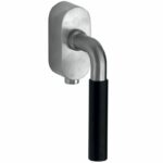 SKG2 Draaikiepgarnituur afsluitbaar Frankfurt ebben/Elegant mat nikkel ongelakt