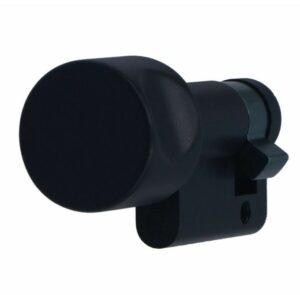 Enkele knop cilinder K30/10 Iseo F6 Extra S zwart