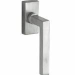 Draaikiepgarnituur Kare/Bauhaus mat nikkel ongelakt