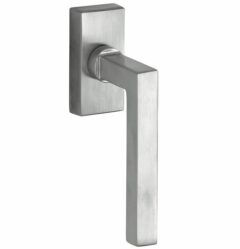 Draaikiepgarnituur Kare/Bauhaus mat nikkel ongelakt