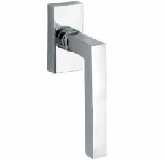 Draaikiepgarnituur Kare/Bauhaus glans chroom