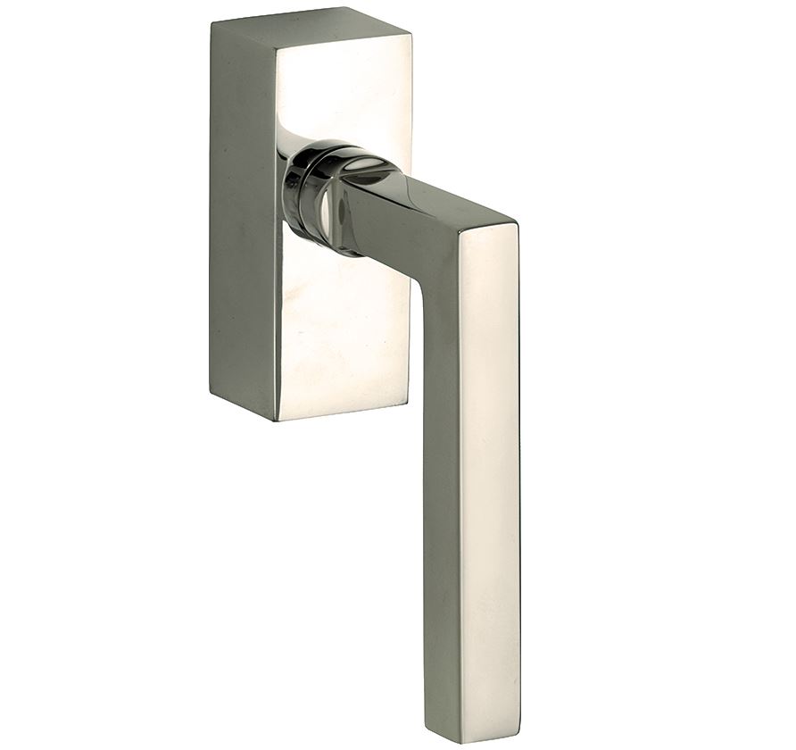 SKG2 Draaikiepgarnituur afsluitbaar Kare/Bauhaus glans nikkel