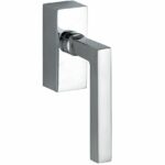 SKG2 Draaikiepgarnituur afsluitbaar Kare/Bauhaus glans chroom