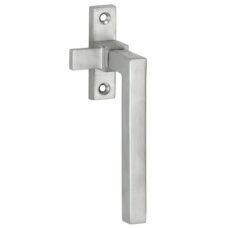 Raamboom Met Sluitplaat Rechts Kare mat nikkel ongelakt