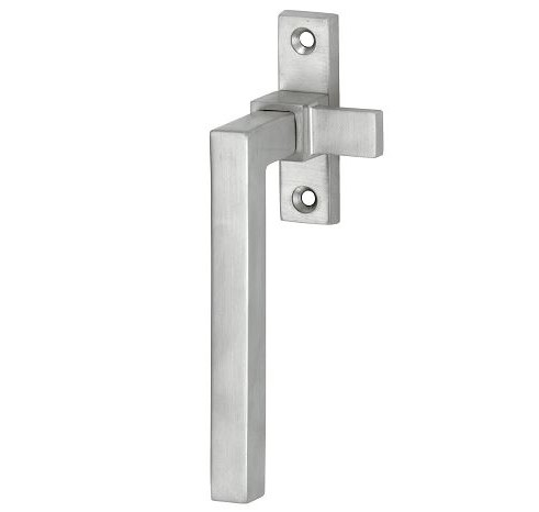 Raamboom Met Sluitplaat Links Kare mat nikkel ongelakt