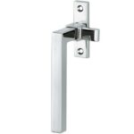 Raamboom Met Sluitplaat Links Kare glans chroom