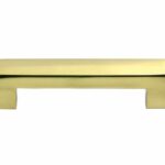 Meubelgreep Karé 96 mm messing gelakt