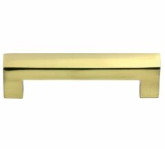 Meubelgreep Karé 96 mm messing gelakt