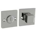 WC-Sluiting 5-8 mm Bauhaus glans nikkel