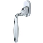 SKG2 Draaikiepgarnituur afsluitbaar Elegant Links glans chroom