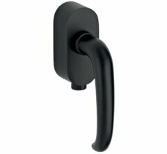 SKG2 Draaikiepgarnituur afsluitbaar Halfsabel/Elegant mat zwart