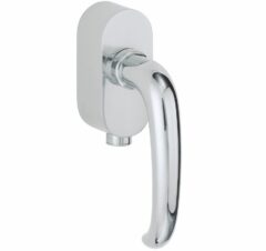 SKG2 Draaikiepgarnituur afsluitbaar Halfsabel/Elegant glans chroom