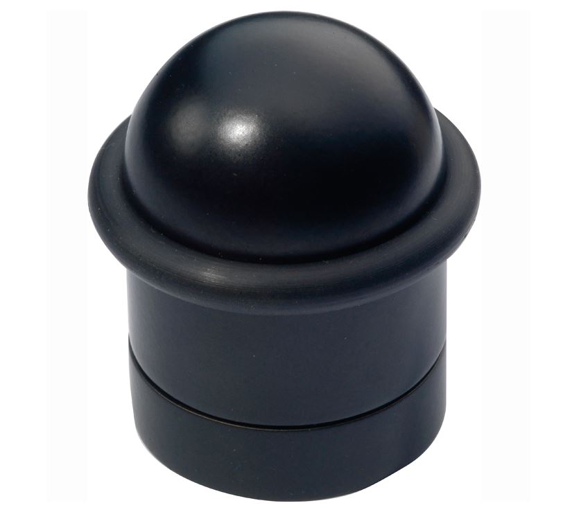 Deurstopper rond Ø32mm mat zwart