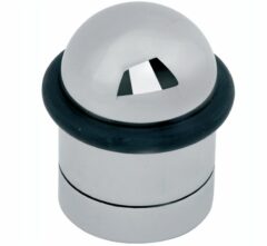 Deurstopper rond Ø32mm glans chroom
