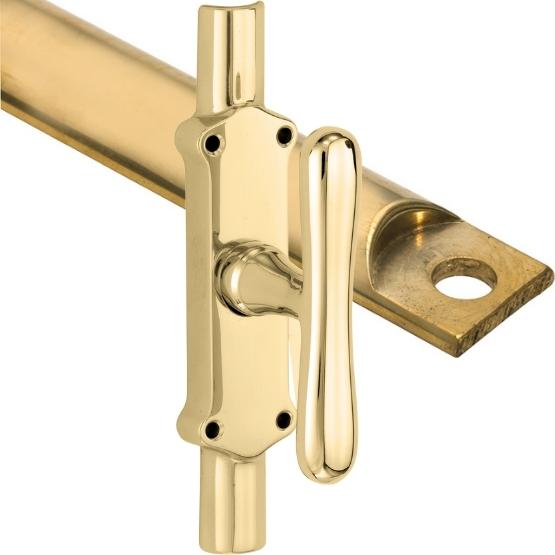 Kruk-espagnolet Linea Messing Ongelakt Inclusief 1 Stang